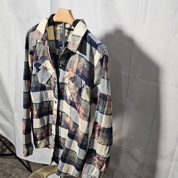 UNISEX SEX PISTOLS GRUNGE FLANNEL SM-LG - Picture 5 of 6